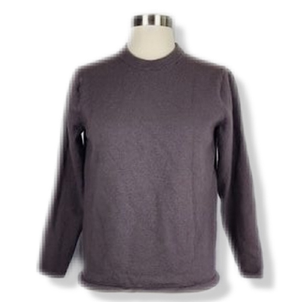 Artefact 100% Merino Wool Purple Crewneck Jumper Sweater M